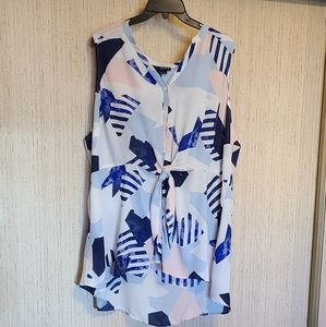 Geometric Torrid Blouse